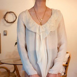 Chloe vintage romance blouse